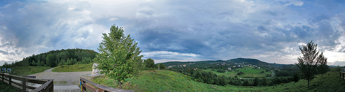 360 Grad Pano - Bad Schlema von Aussichtsplattform 6